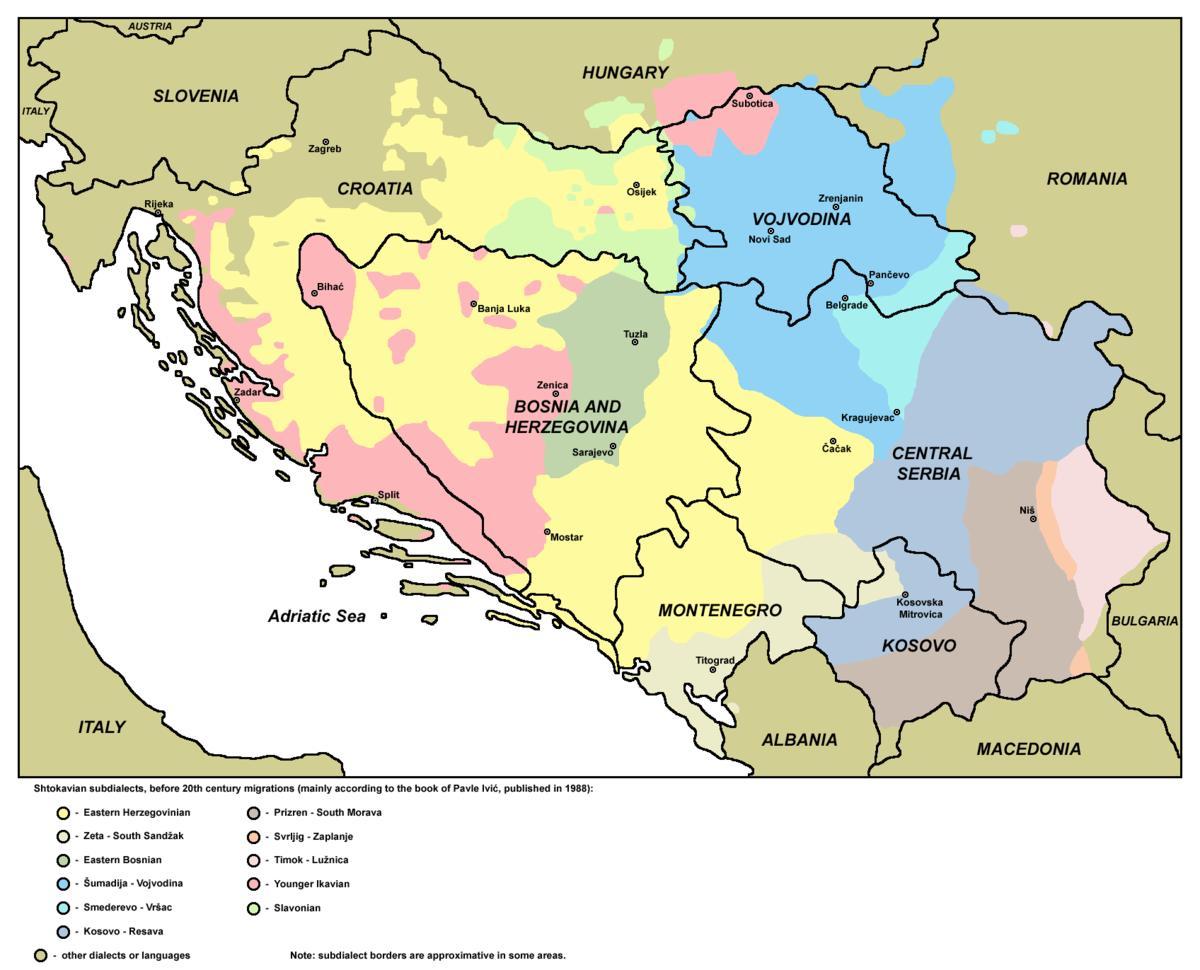 नक्शे के hac बोस्निया 